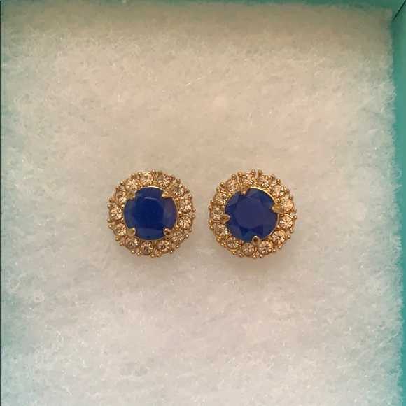 Kate Spade Blue & Diamond Studs
